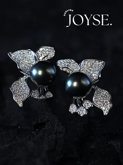 14K Gold-Plated CZ earings