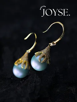 14K Gold-Plated CZ earings