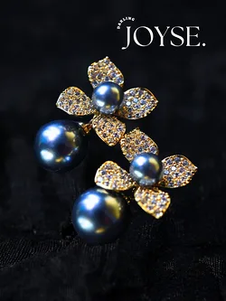 14K Gold-Plated CZ earings