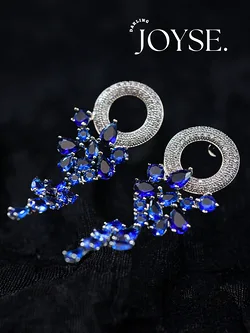 14K Gold-Plated CZ earings