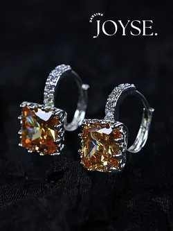 14K Gold-Plated CZ earings