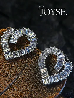 14K Gold-Plated CZ earings