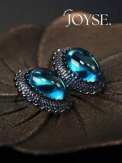 14K Gold-Plated CZ earings