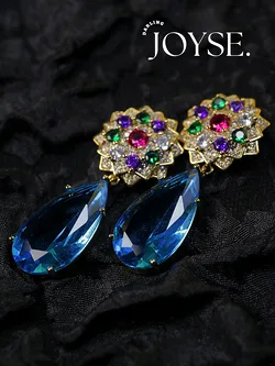 14K Gold-Plated CZ earings