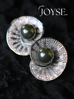 14K Gold-Plated CZ earings