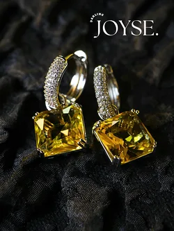 14K Gold-Plated CZ earings