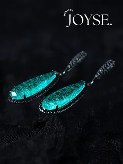 14K Gold-Plated CZ earings