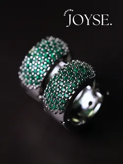 14K Gold-Plated CZ earings