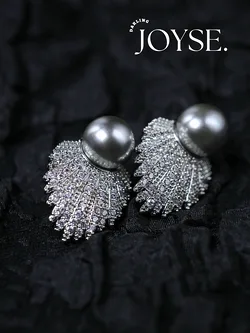 14K Gold-Plated CZ earings
