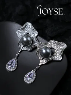 14K Gold-Plated CZ earings