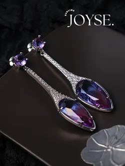 14K Gold-Plated CZ earings
