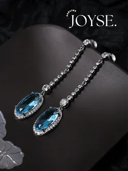 14K Gold-Plated CZ earings