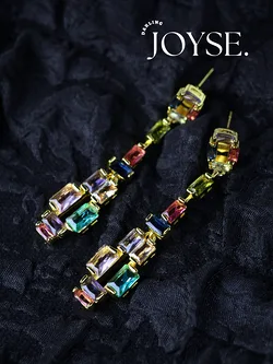 14K Gold-Plated CZ earings