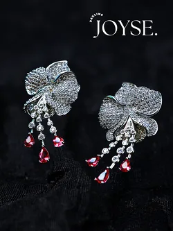 14K Gold-Plated CZ earings