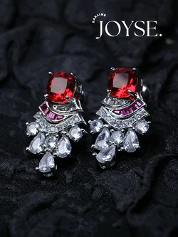 14K Gold-Plated CZ earings