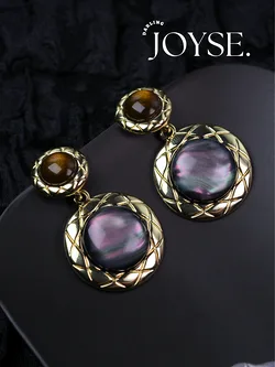 14K Gold-Plated CZ earings