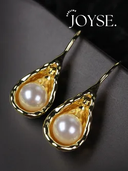 14K Gold-Plated CZ earings