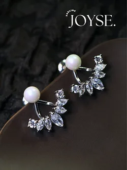 14K Gold-Plated CZ earings