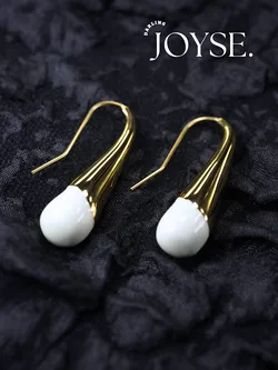 14K Gold-Plated CZ earings