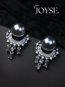 14K Gold-Plated CZ earings