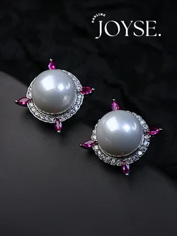 14K Gold-Plated CZ earings