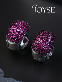14K Gold-Plated CZ earings