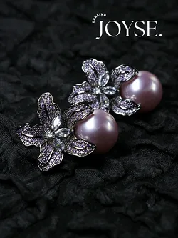 14K Gold-Plated CZ earings