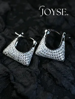 14K Gold-Plated CZ earings