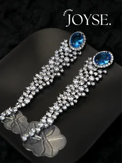 14K Gold-Plated CZ earings