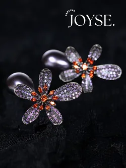 14K Gold-Plated CZ earings
