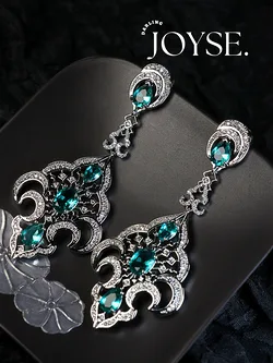 14K Gold-Plated CZ earings