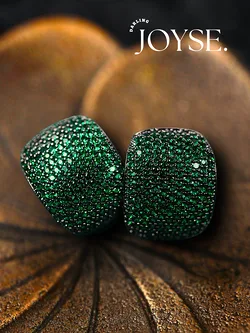 14K Gold-Plated CZ earings