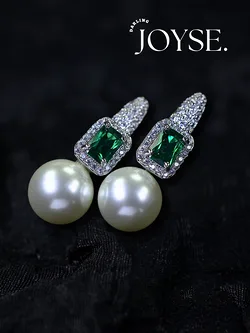 14K Gold-Plated CZ earings