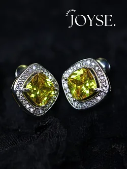 14K Gold-Plated CZ earings