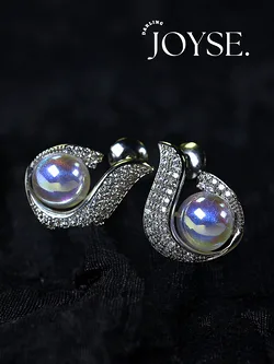 14K Gold-Plated CZ earings