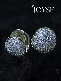 14K Gold-Plated CZ earings