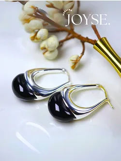 14K Gold-Plated CZ earings