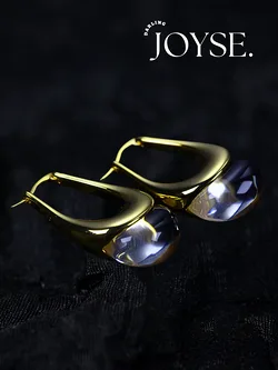 14K Gold-Plated CZ earings
