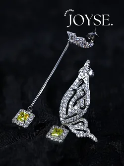 14K Gold-Plated CZ earings
