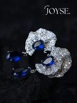 14K Gold-Plated CZ earings