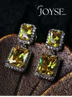 14K Gold-Plated CZ earings