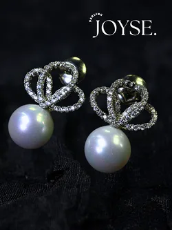 14K Gold-Plated CZ earings
