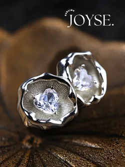 14K Gold-Plated CZ earings