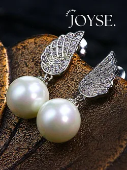 14K Gold-Plated CZ earings