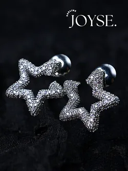 14K Gold-Plated CZ earings