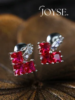14K Gold-Plated CZ earings