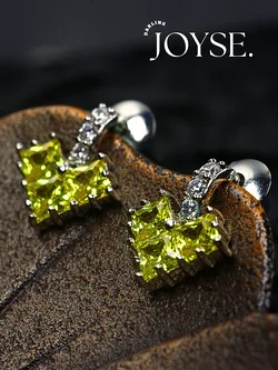14K Gold-Plated CZ earings